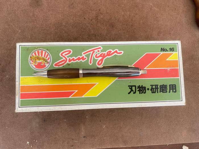 Large Heavy 240 Grit Sun Tiger Matsunaga Water Stone.
