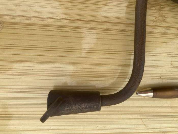 Unmarked Vintage Drill Brace.