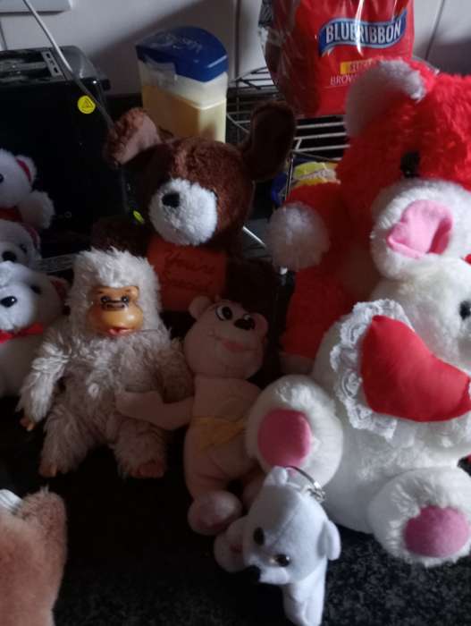 17 Vintage small bears