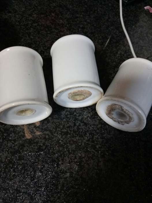 3 VINTAGE SALT AND PEPPER SHAKERS