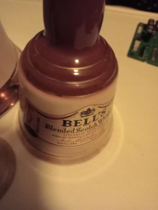 3 VINTAGE WADE BELLS DECANTERS