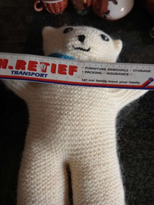 VINTAGE BIG HANDMADE TEDDY