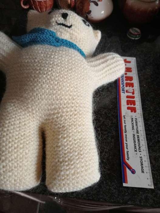 VINTAGE BIG HANDMADE TEDDY
