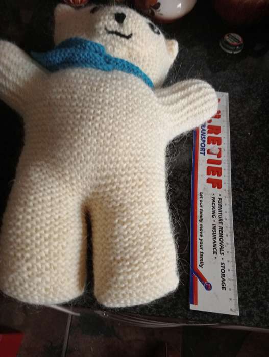 VINTAGE BIG HANDMADE TEDDY