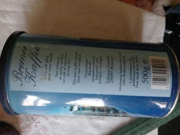 COLLECTABLE BREMER COFFEE TIN