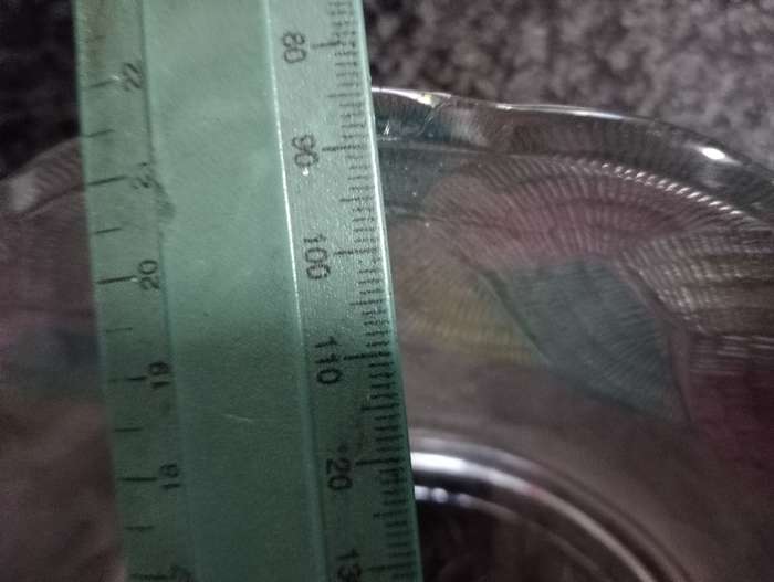 VINTAGE COLOURFULL GLASS BOWL