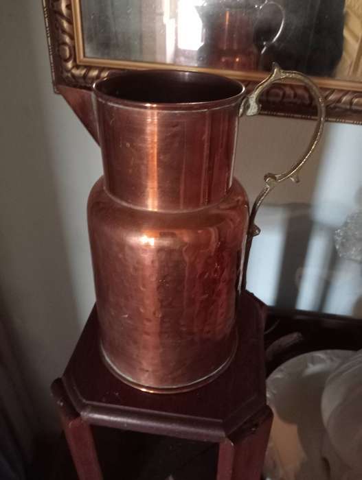 VINTAGE COPPER MILK CAN