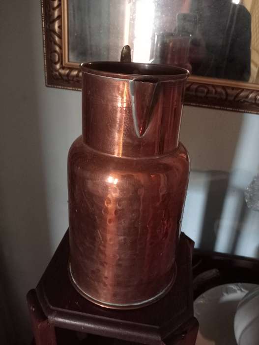 VINTAGE COPPER MILK CAN