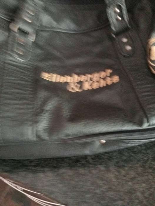 VINTAGE ELLENBERGER AND KAHTS LEATHER BAG