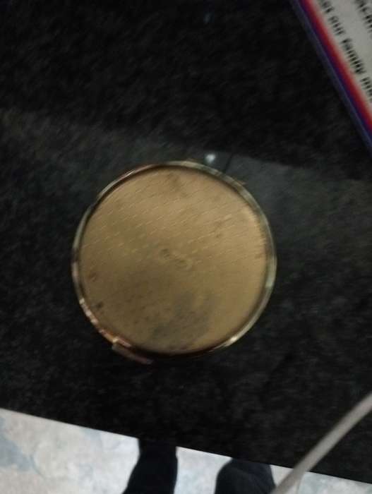 VINTAGE ENAMEL GIRL GUIDE COMPACTUM