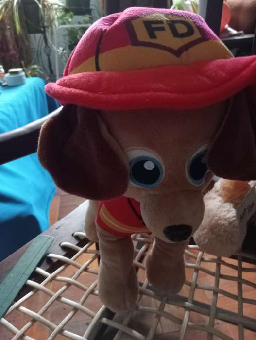 VINTAGE STUFFED FEDERAL DOG  BY SOFT TOYS
