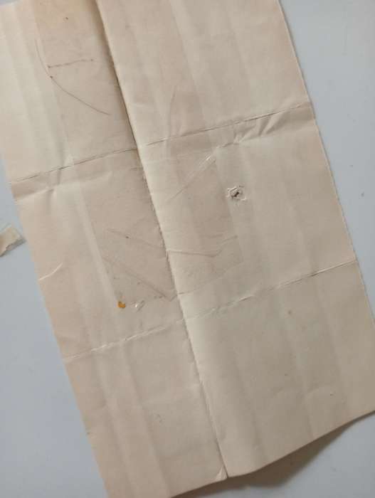 ANTIQUE DOCUMENT  RECEIPT OF RENT  FOR HALF YEAR  FOR AM KRUGER YEAR 1897