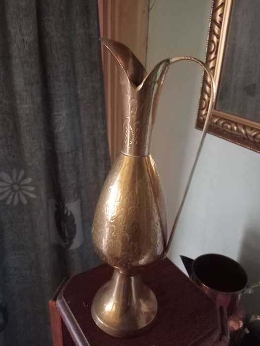 VINTAGE BRASS PITCHER