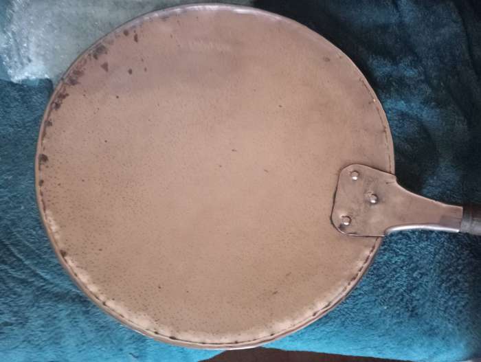 LARGE ANTIQUE COPPER LADDLE