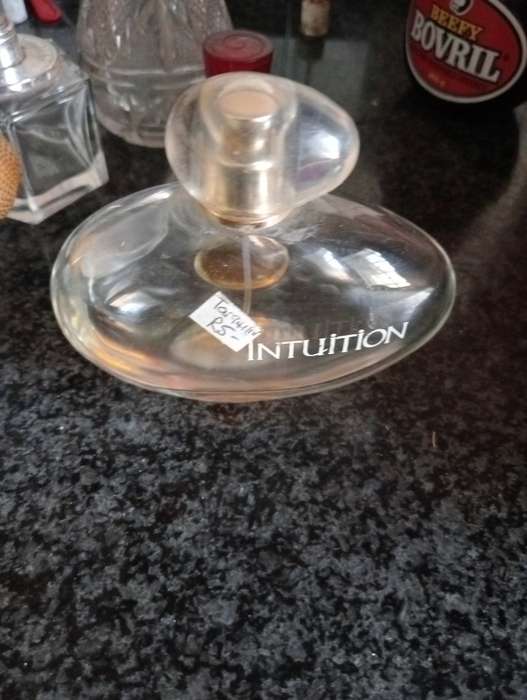 LOT OF 5 EMPTY PERFUME BOTTLES
