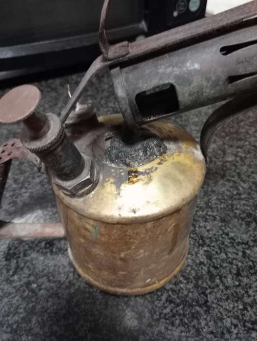 ANTIQUE BRASS PRIMUS 633 BLOW LAMP TORCH MADE IN SWEDEN