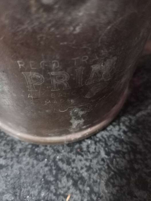 ANTIQUE BRASS PRIMUS 633 BLOW LAMP TORCH MADE IN SWEDEN