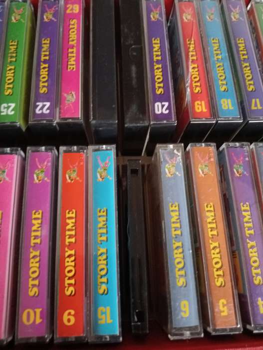 CHILDRENS RARE FIND STORYMAN TAPES IN ORIGINAL  CASE