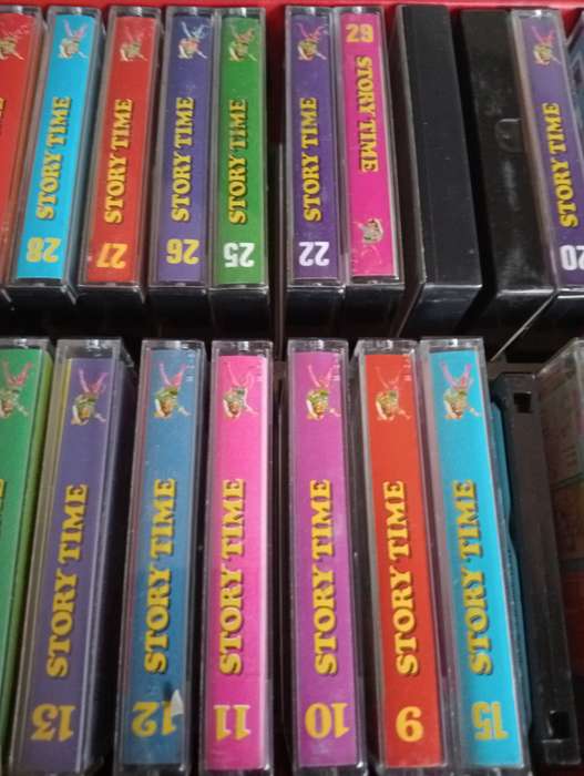 CHILDRENS RARE FIND STORYMAN TAPES IN ORIGINAL  CASE