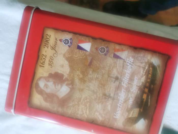 COLLECTABLE VOORTREKKER COFFEE TIN