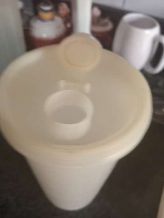TUPPERWARE JAR  WITH LIDS