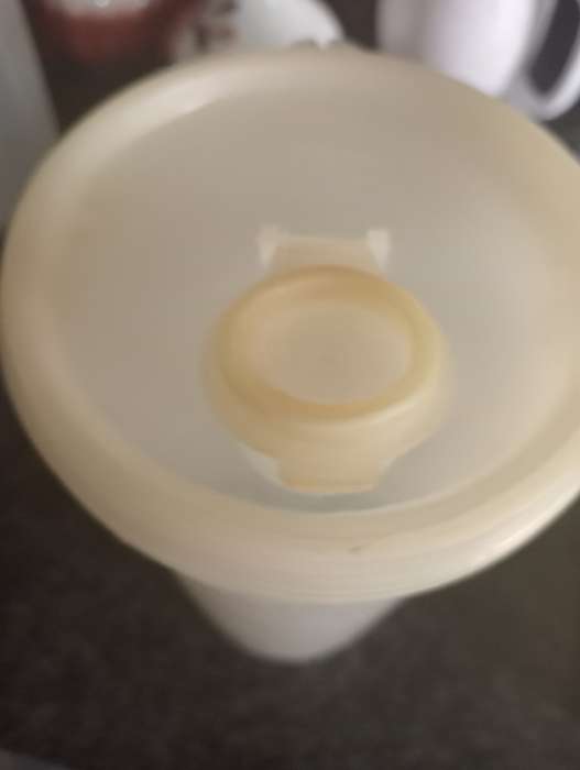 TUPPERWARE JAR  WITH LIDS
