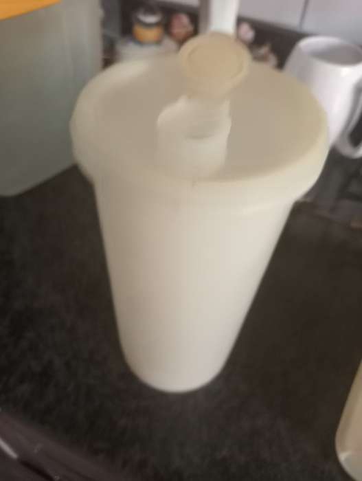 TUPPERWARE JAR  WITH LIDS