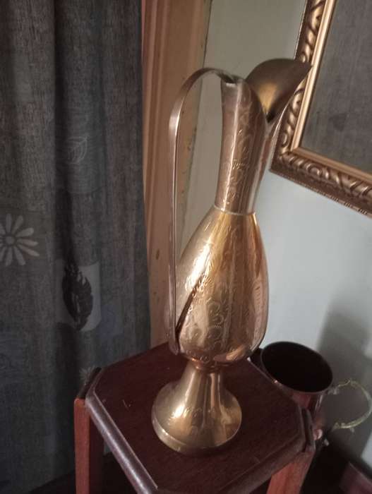 VINTAGE BRASS PITCHER