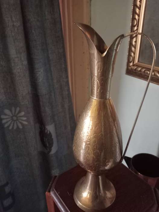 VINTAGE BRASS PITCHER