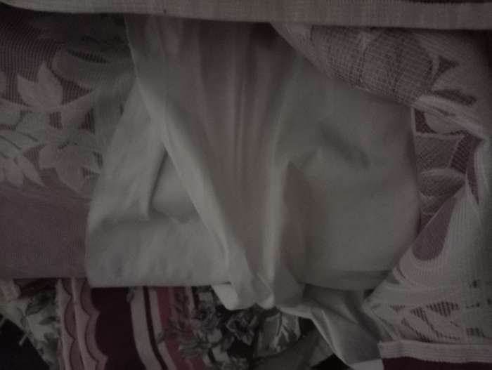 VINTAGE  LINED CURTAIN DROP