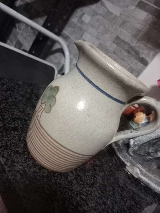 VINTAGE SALT GLAZE PITCHER
