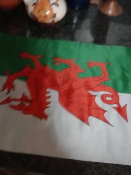VINTAGE WALES FLAG