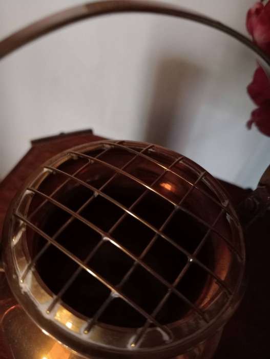 VINTAGE BRASS POT