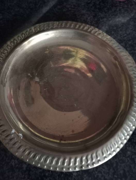 VINTAGE SMALL BRASS TRAY