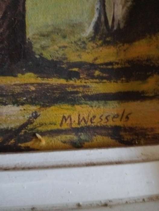 VINTAGE MARUIS WESSELS PAINTING