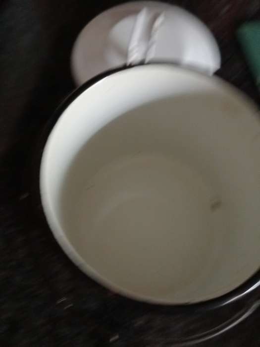 VINTAGE ENAMEL BILLY CAN