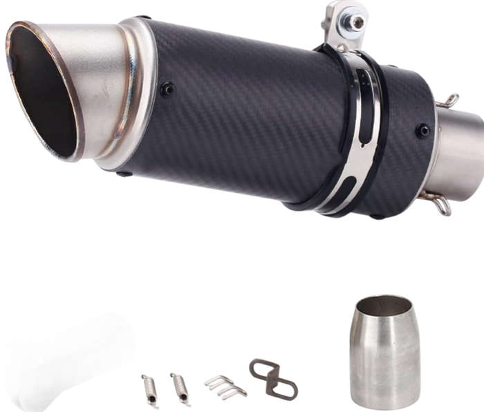 SC-Project Style Universal Motorcycle Muffler Exhaust 36-51mm black