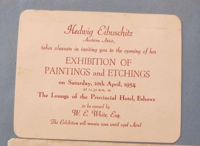 A Collection of Original Art by Artist Hedwig Brecher Eibuschitz