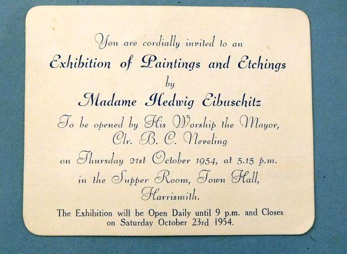 A Collection of Original Art by Artist Hedwig Brecher Eibuschitz