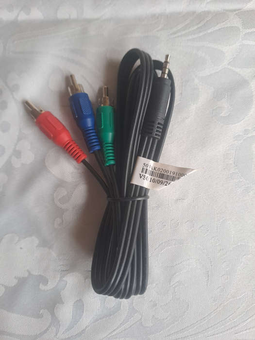 3.5mm Jack to Male RCA RGB Component Video Adapter Cable