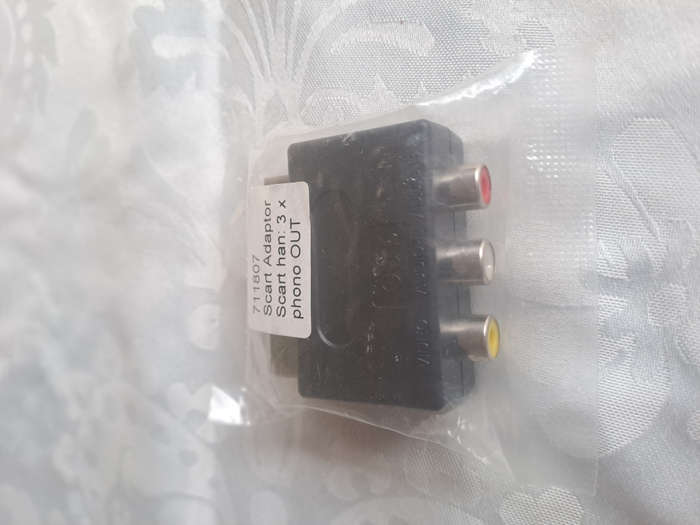 SCART Adapter to RCA Output (3x RCA)