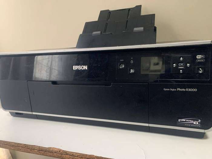 Epson Stylus Photo R3000 Inkjet A3+ Printer, with Refillable cartridges