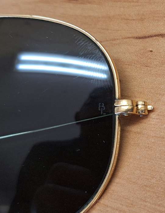 Vintage Ray Ban Aviators Bausch and Lomb B&L Medium 58 with sweatband and Cable temples