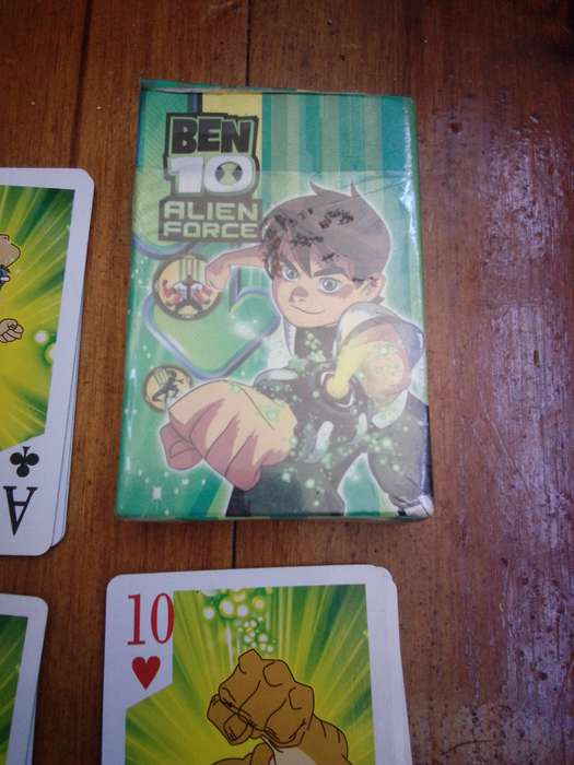 Full Set Ben 10 Alien Force Playing Cards