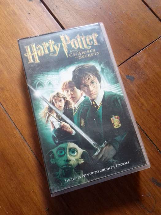 Harry Potter & the chamber of secrets VHS
