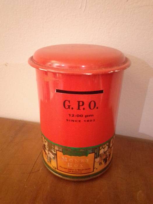 Retro Sweet Tin Money Box