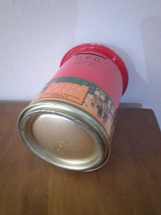 Retro Sweet Tin Money Box