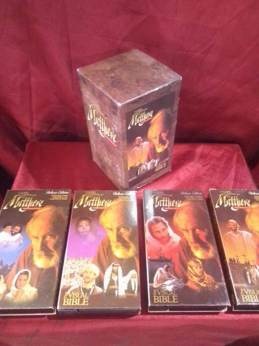 The Gospel according to Matthew Deluxe Edition VHS Boxset