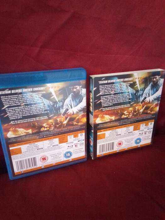 Jason Statham SAFE Blu-ray Disc