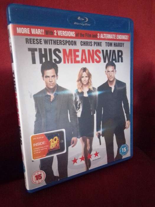 This Means War Blu-ray Disc